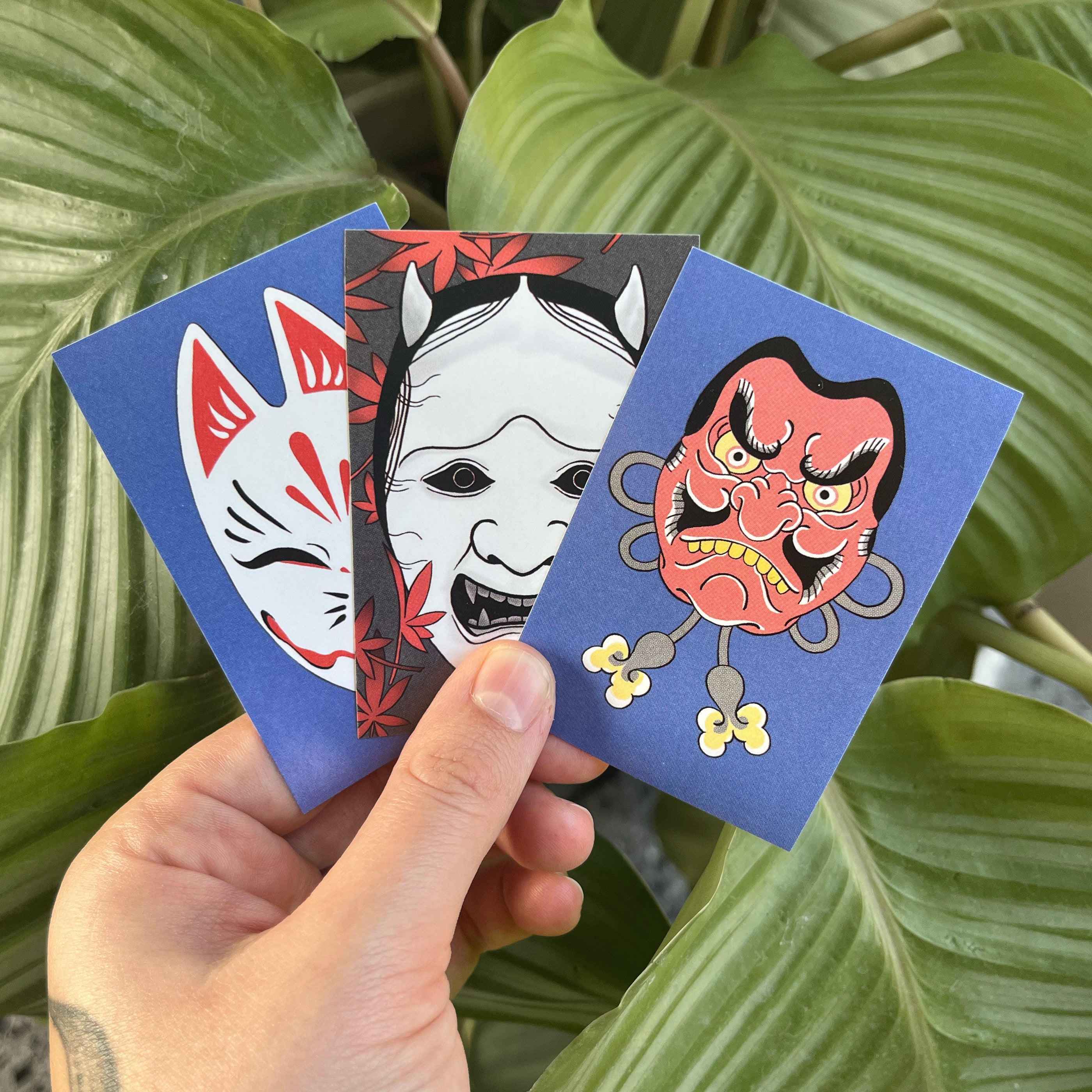 Mask Sticker Set – Designs of Folklore & Fury