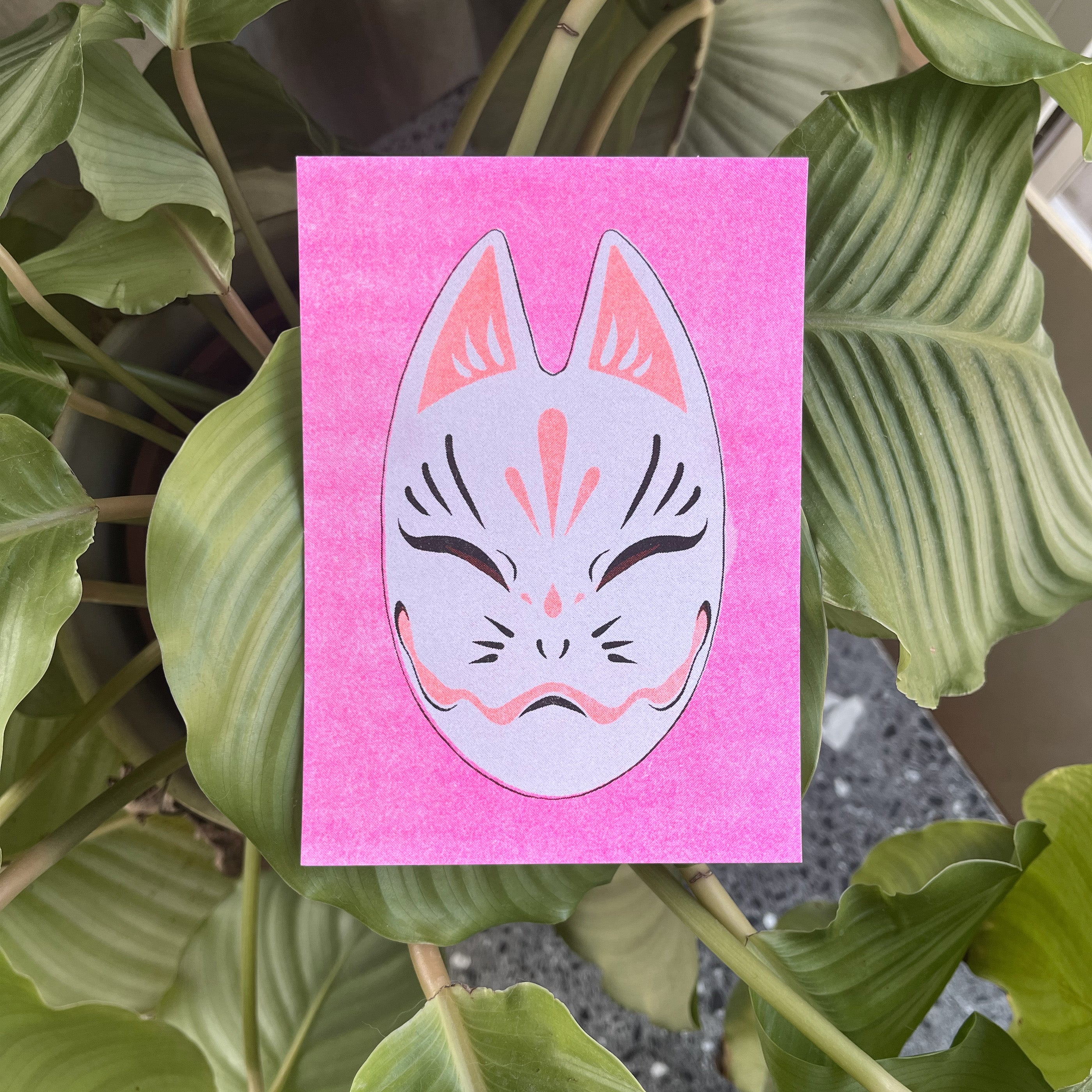 Kitsune Mood – Blush Pink